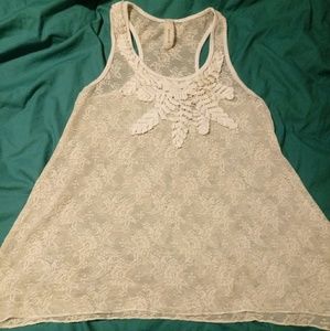 Lace tank